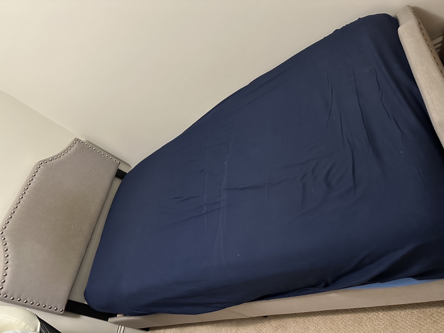 Twin Upholstered Bed Frame - photo 3