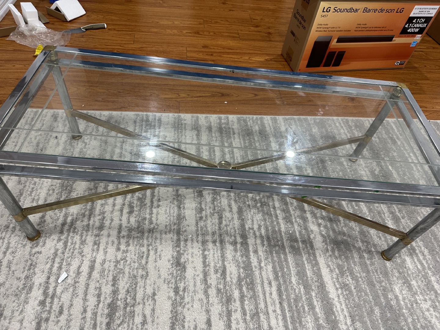 Glass Coffee Table - photo 3