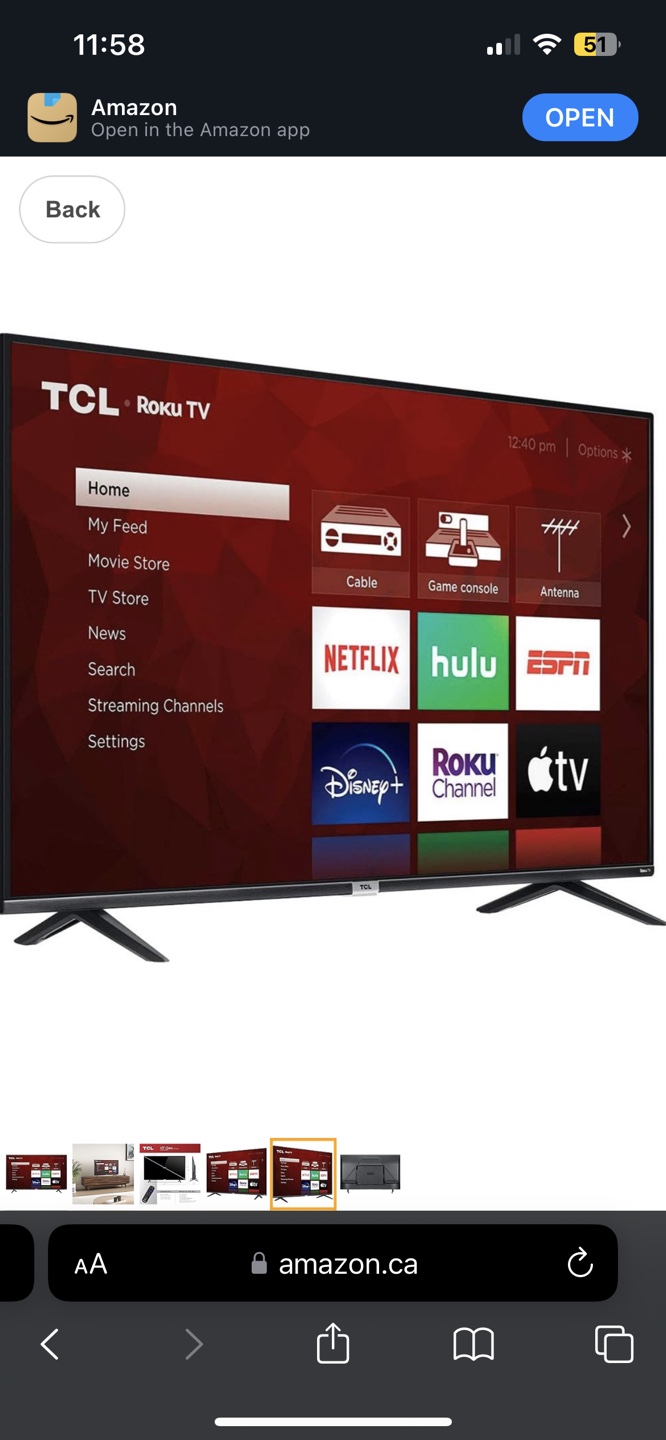 TV 43 inch hd 4k - photo 4