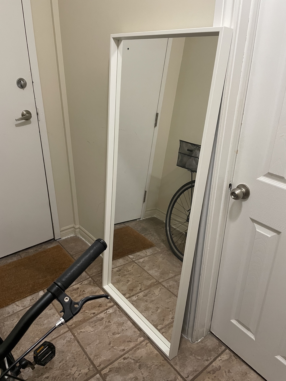 IKEA NISSEDAL White Mirror