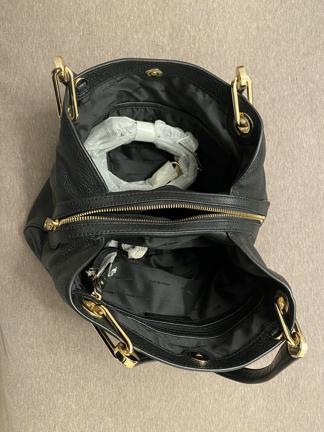 Michael Kors Black Leather Tote Bag - photo 2