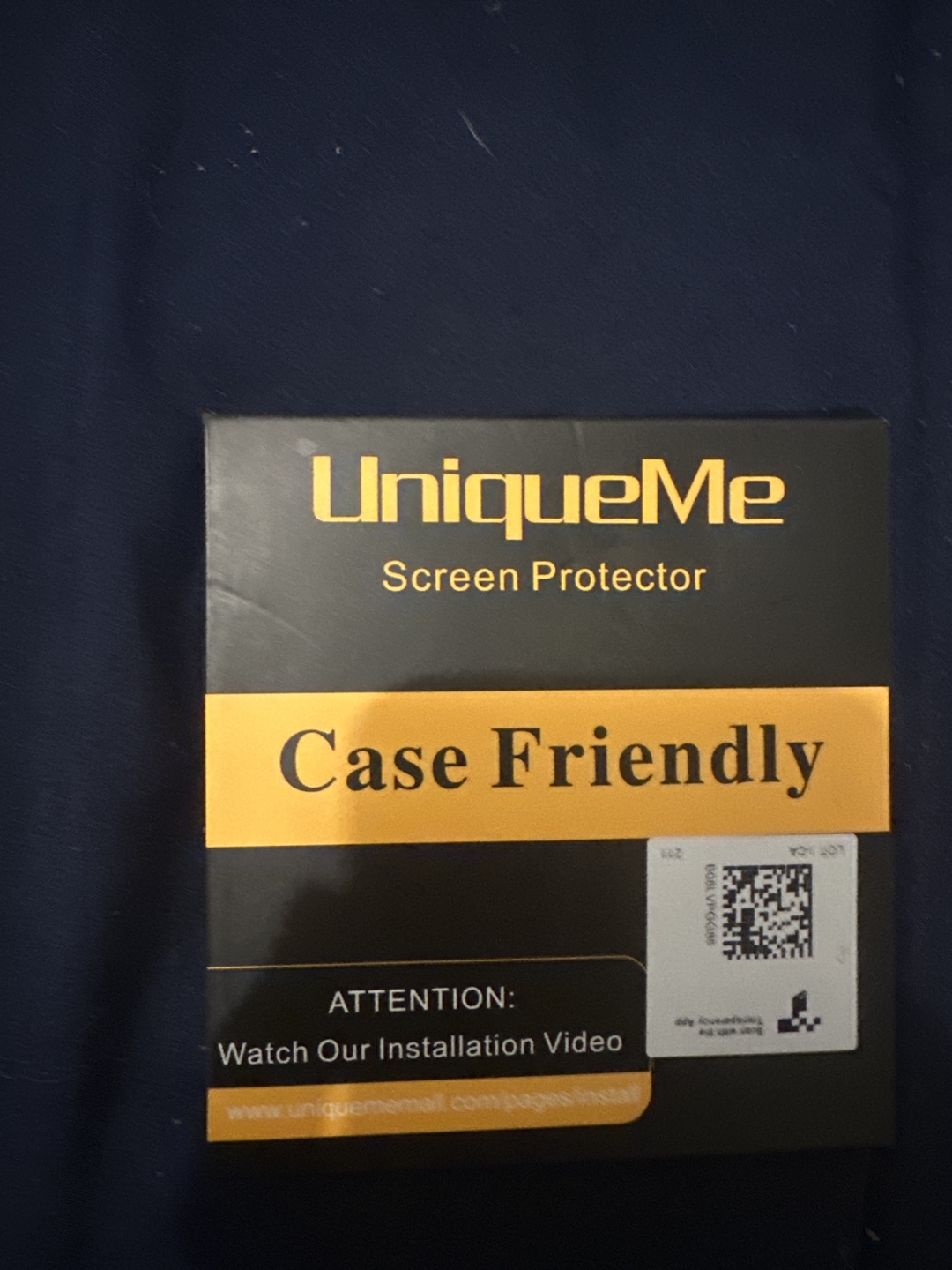 UniqueMe Screen Protector for iPhone 12 Pro Max