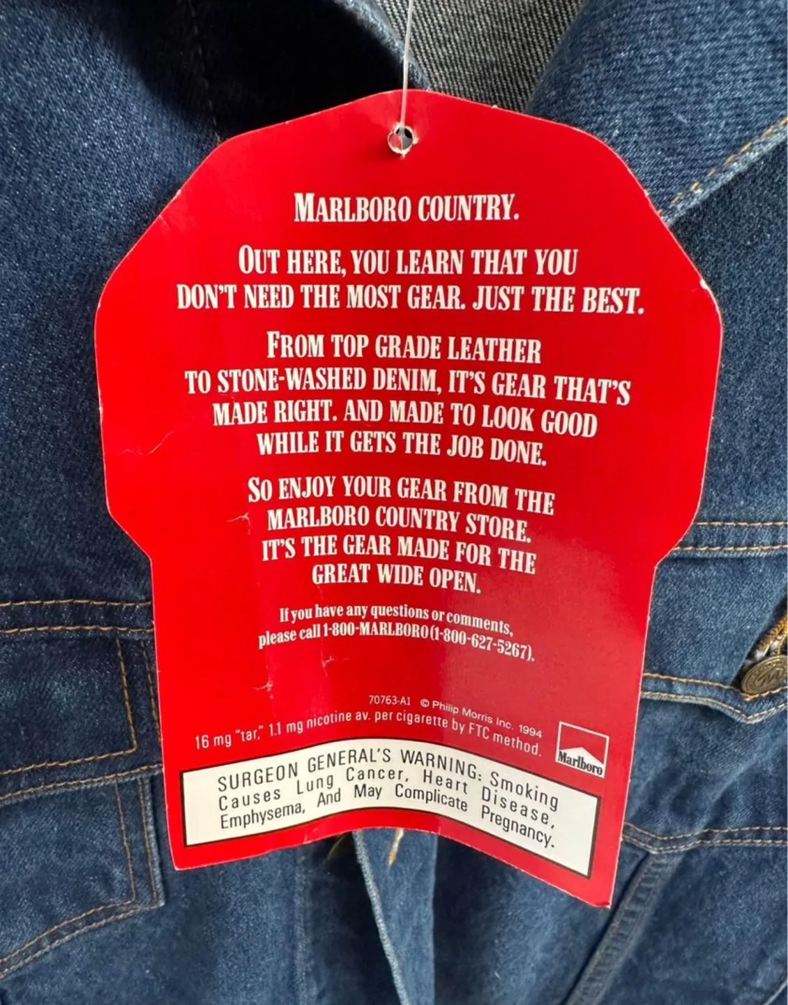 Marlboro Country Store Denim Jacket image indicator(6)