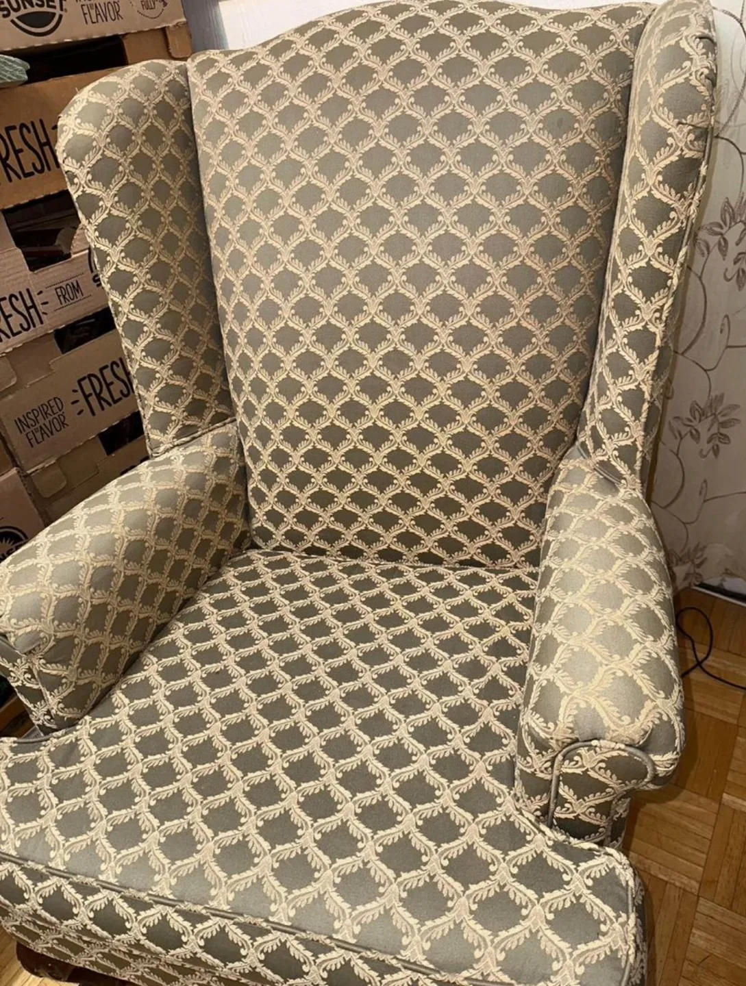 Set of  2 Wingback Chair image indicator(2)