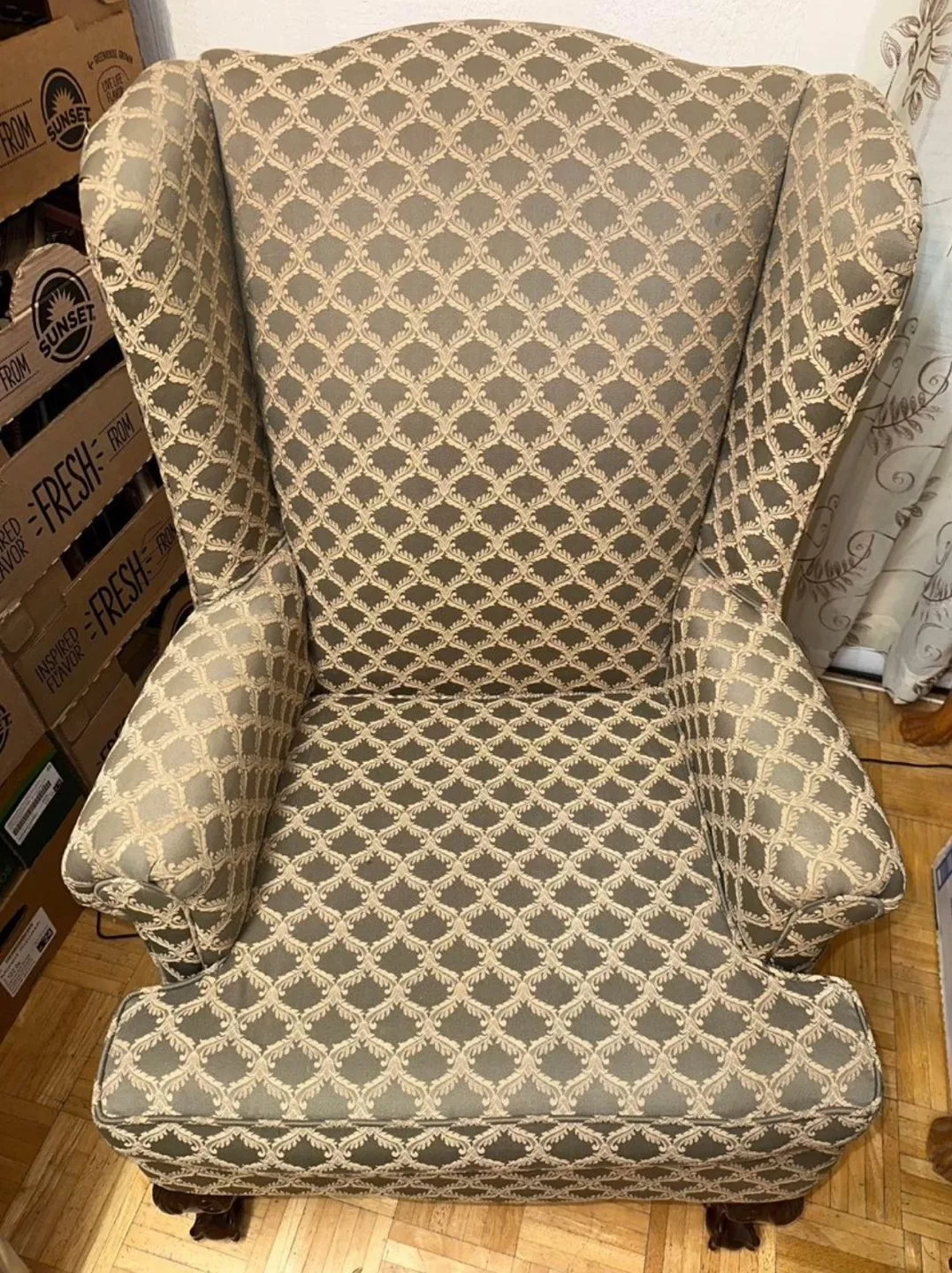 Set of  2 Wingback Chair image indicator(6)