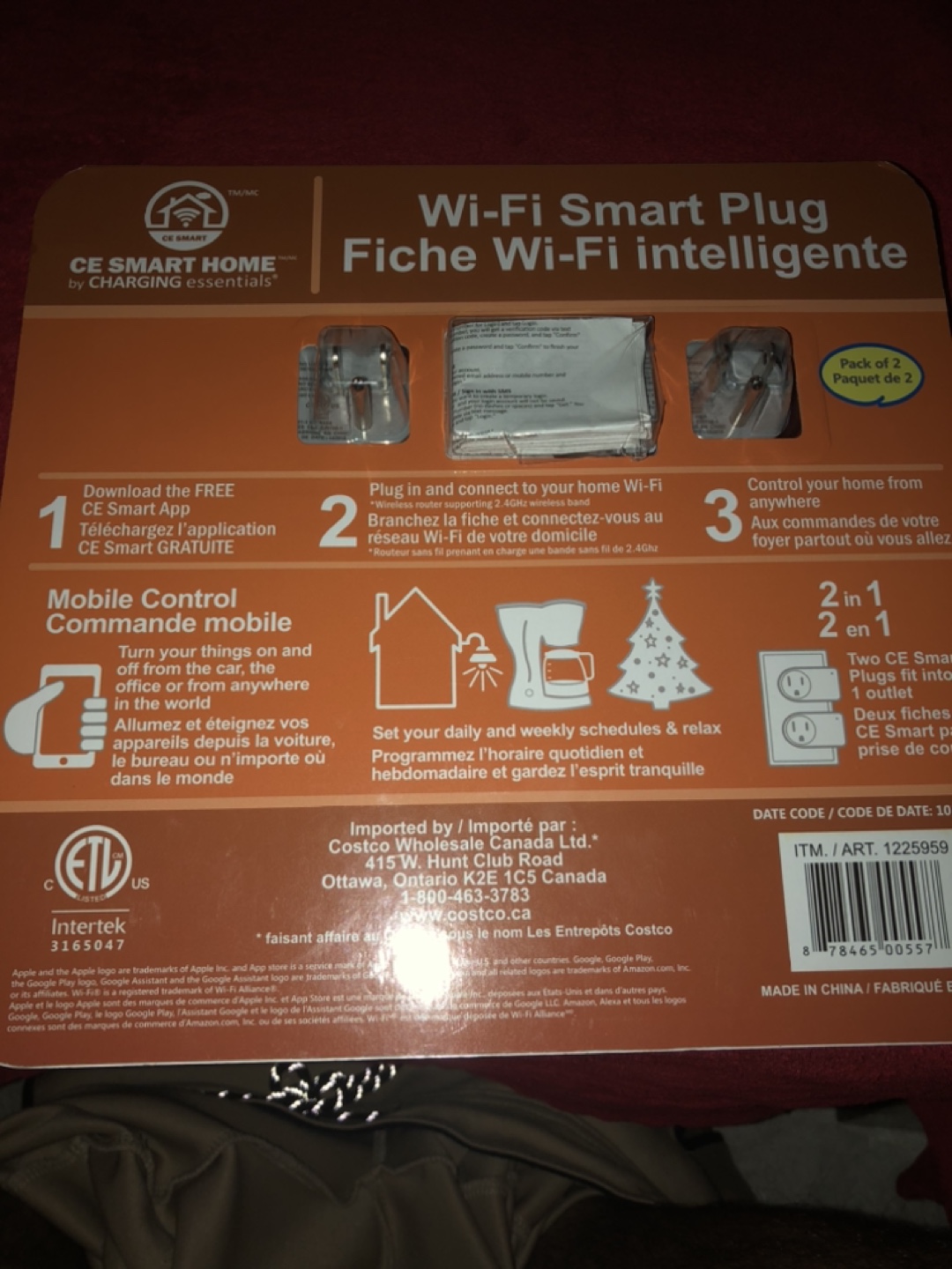CE Smart Home Wi-Fi Smart Plugs (2 pack) - photo 5