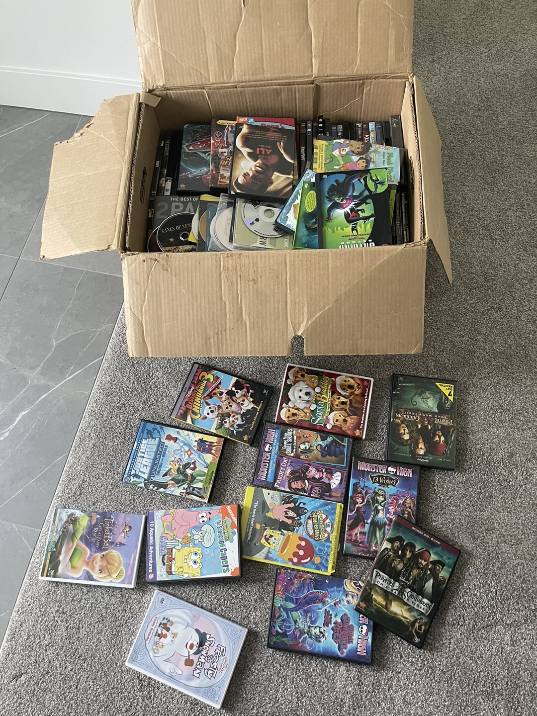 Large DVD Lot - 60+ DVDs