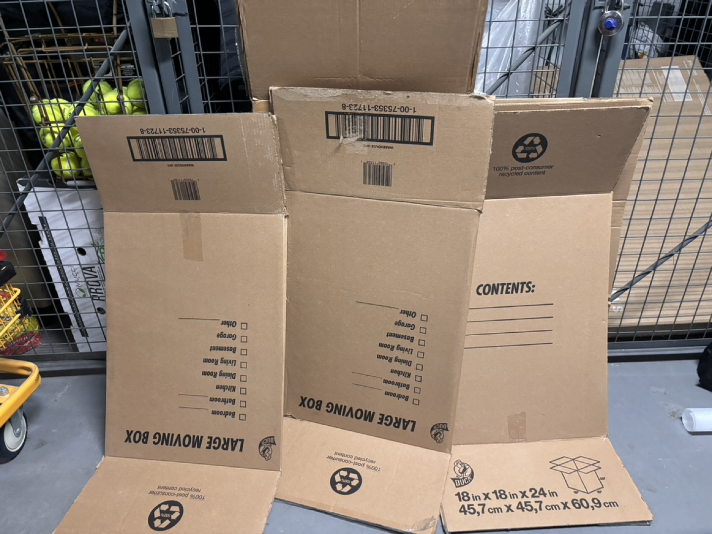 X Large Moving Boxes