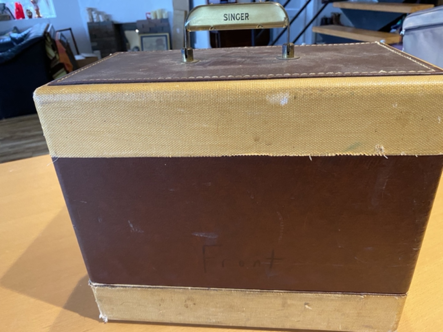 Vintage Singer Sewing Machine 185K (Circa 50’s) - photo 3