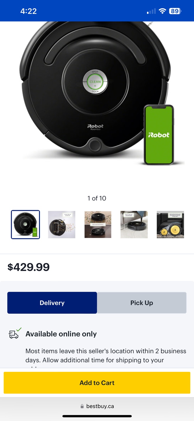 Roomba Robot Vacuum - photo 4