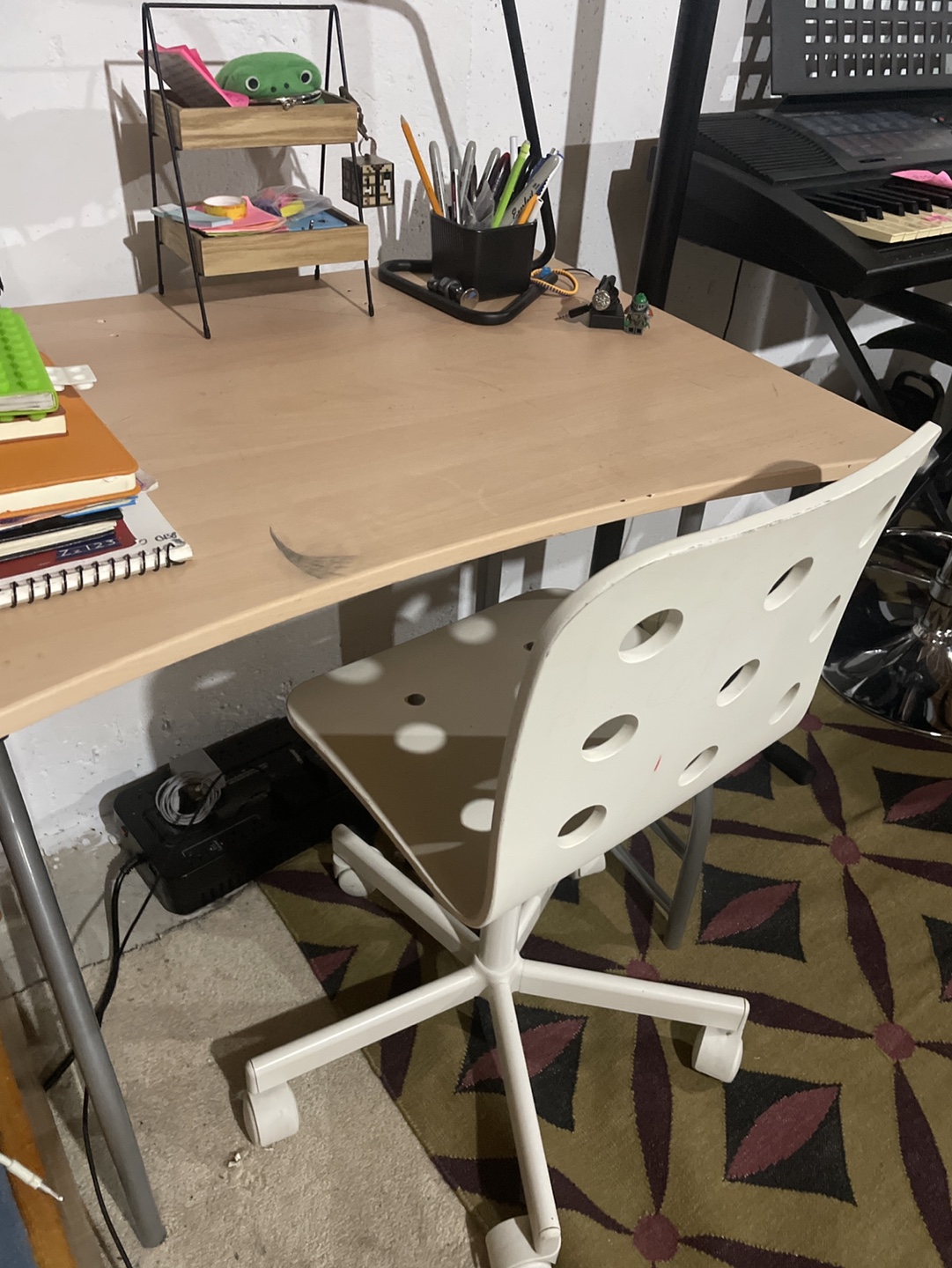 White Desk Chair - photo 2