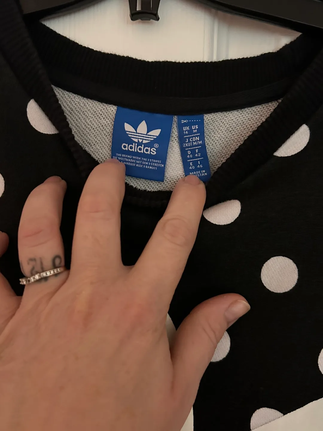 Adidas Polka Dot Sweatshirt image indicator(2)