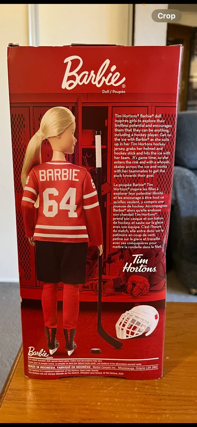 Barbie Signature Tim Hortons Hockey Doll image indicator(2)
