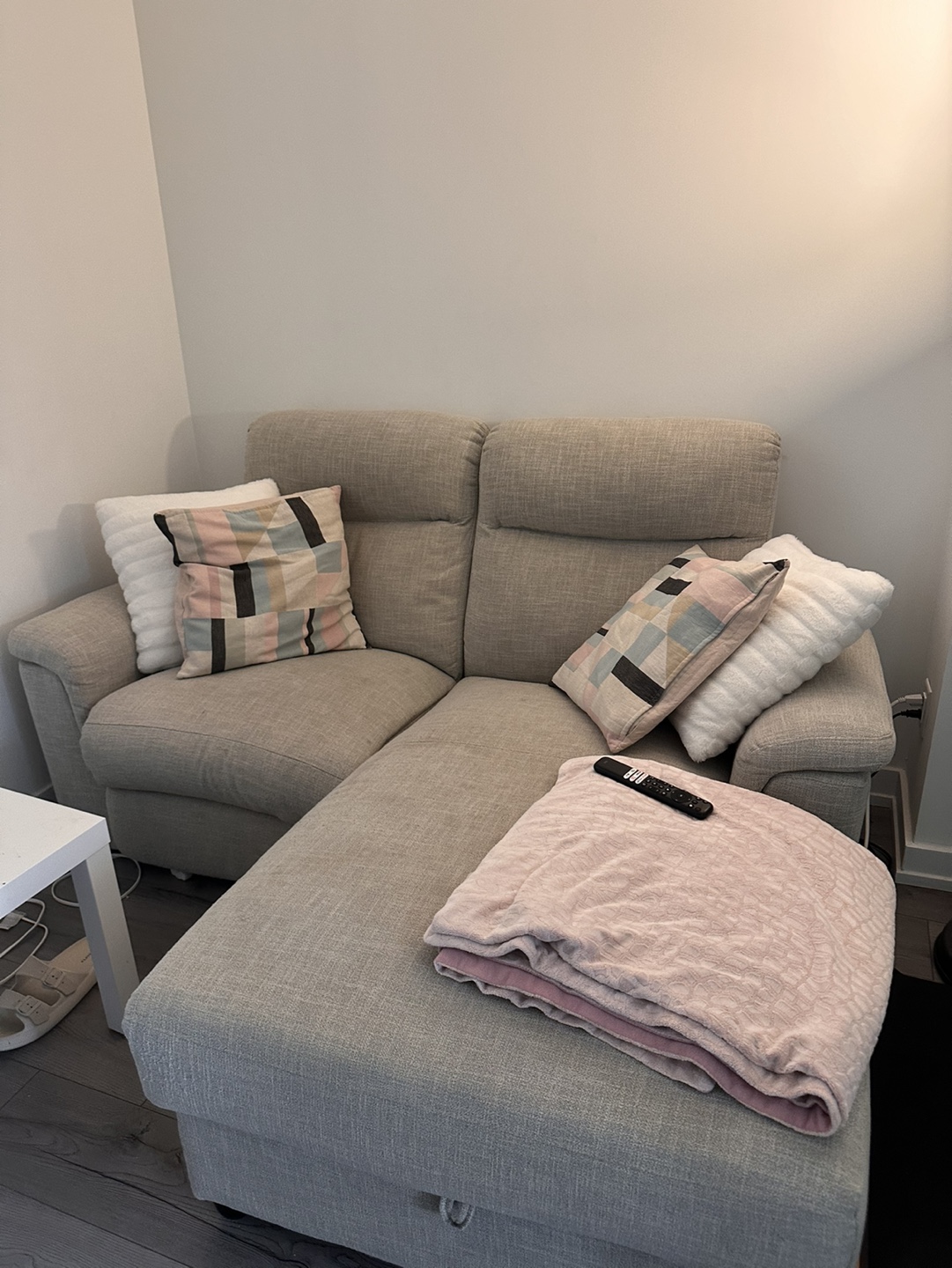 Recliner 3-seater sofa with storage - photo 4