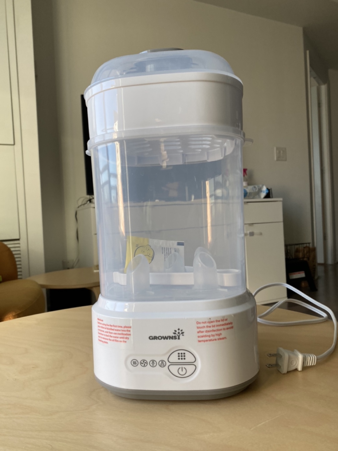 GrownS Baby Bottle Sterilizer and Dryer