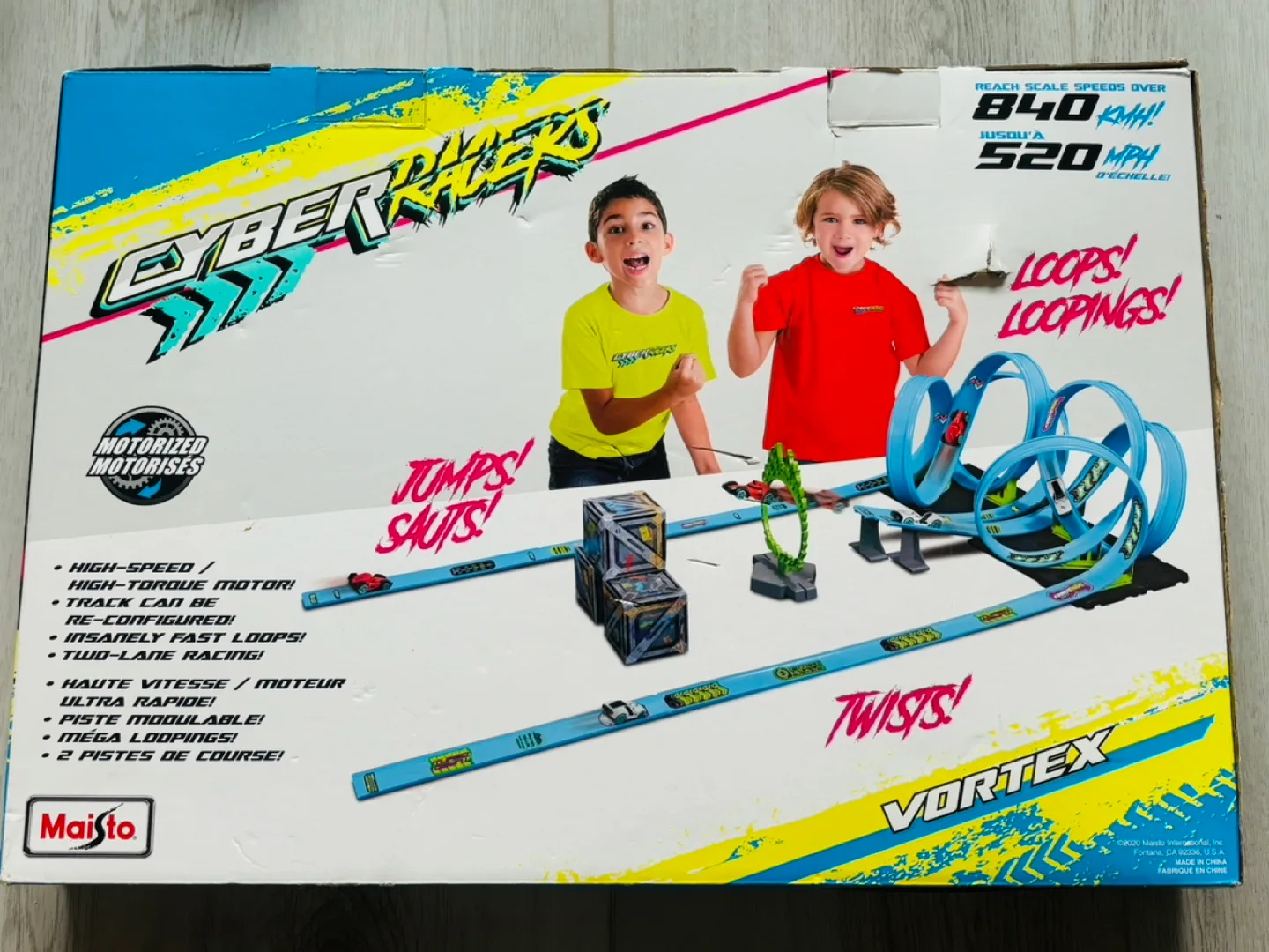 Maisto Cyber Racers Vortex Track Set image indicator(2)