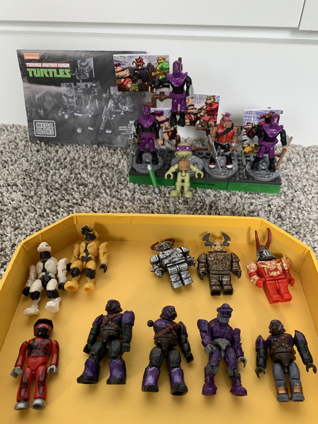Teenage Mutant Ninja Turtles Mega Bloks Foot Clan Figures - photo 2