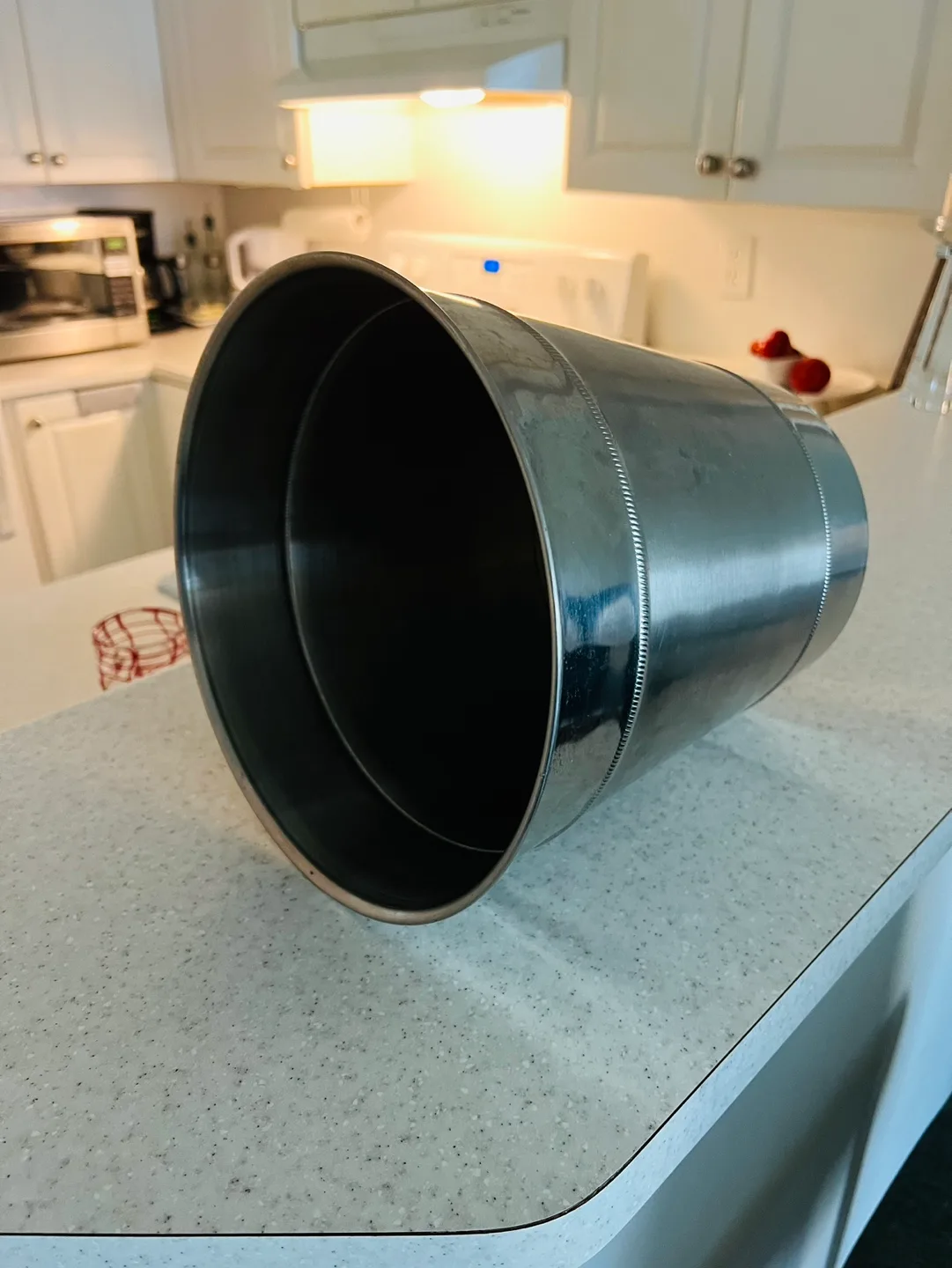 Stainless Steel garbage pale image indicator(2)