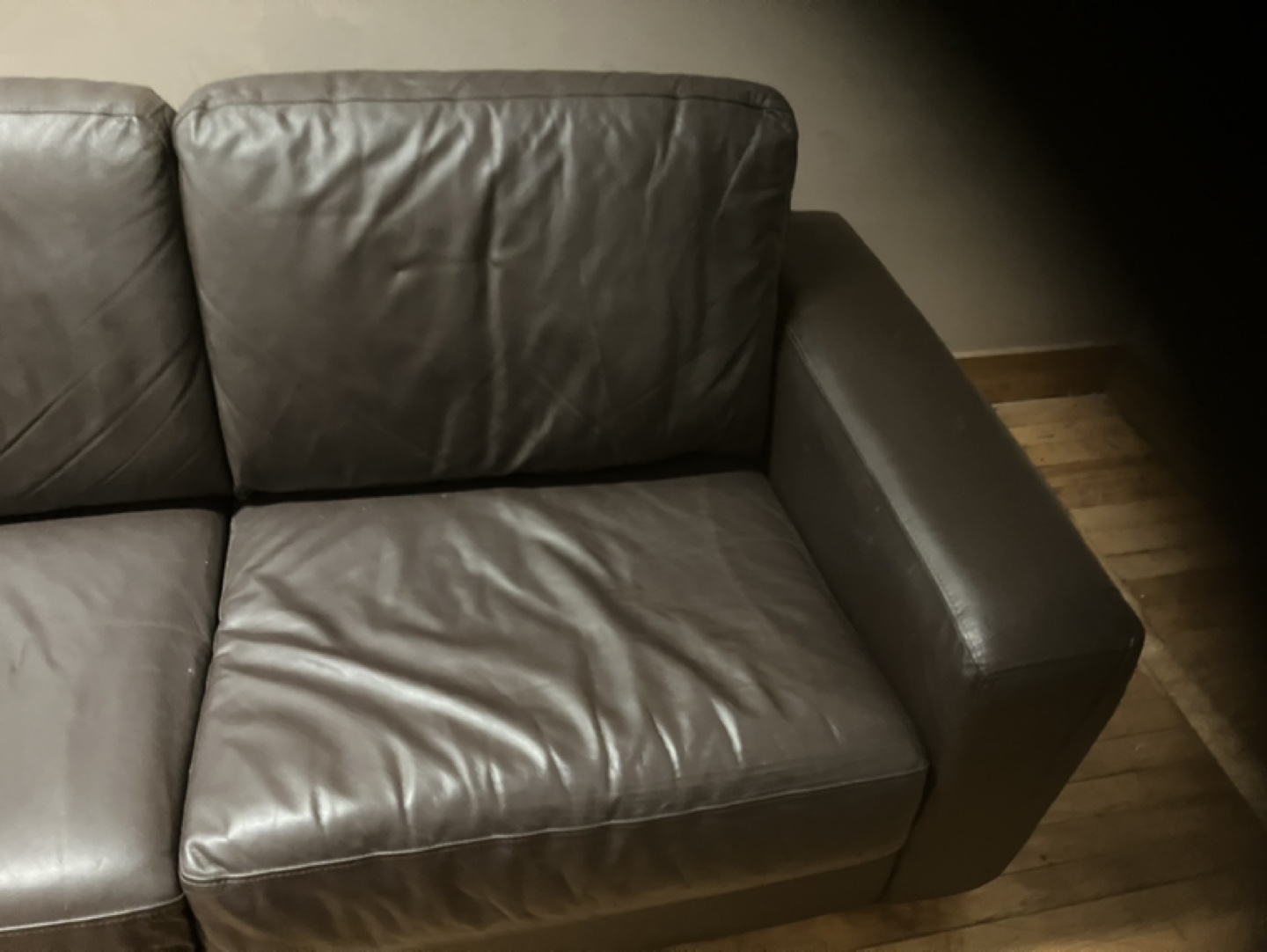 Leather Loveseat - photo 2