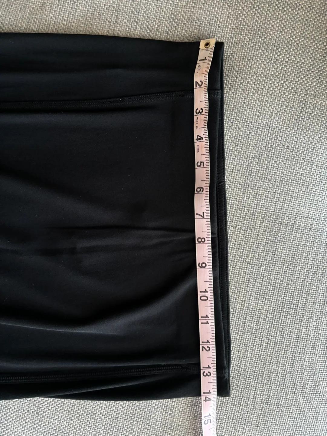 LOFT Women's Black Pull-on Skirt Front Slit -SP  *BNWT* image indicator(4)