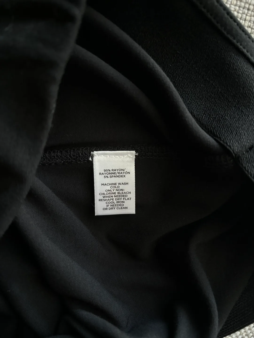 LOFT Women's Black Pull-on Skirt Front Slit -SP  *BNWT* image indicator(6)