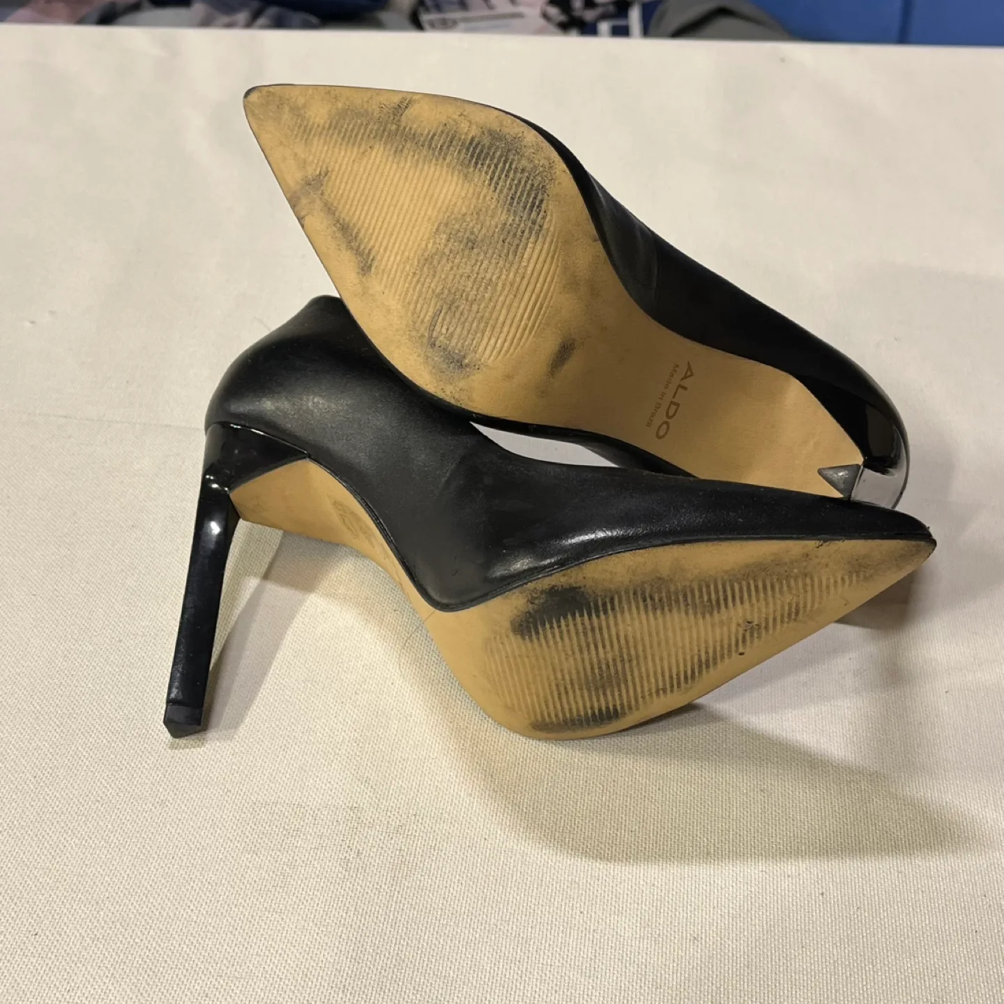 ALDO Black Pointed Toe Heels image indicator(4)