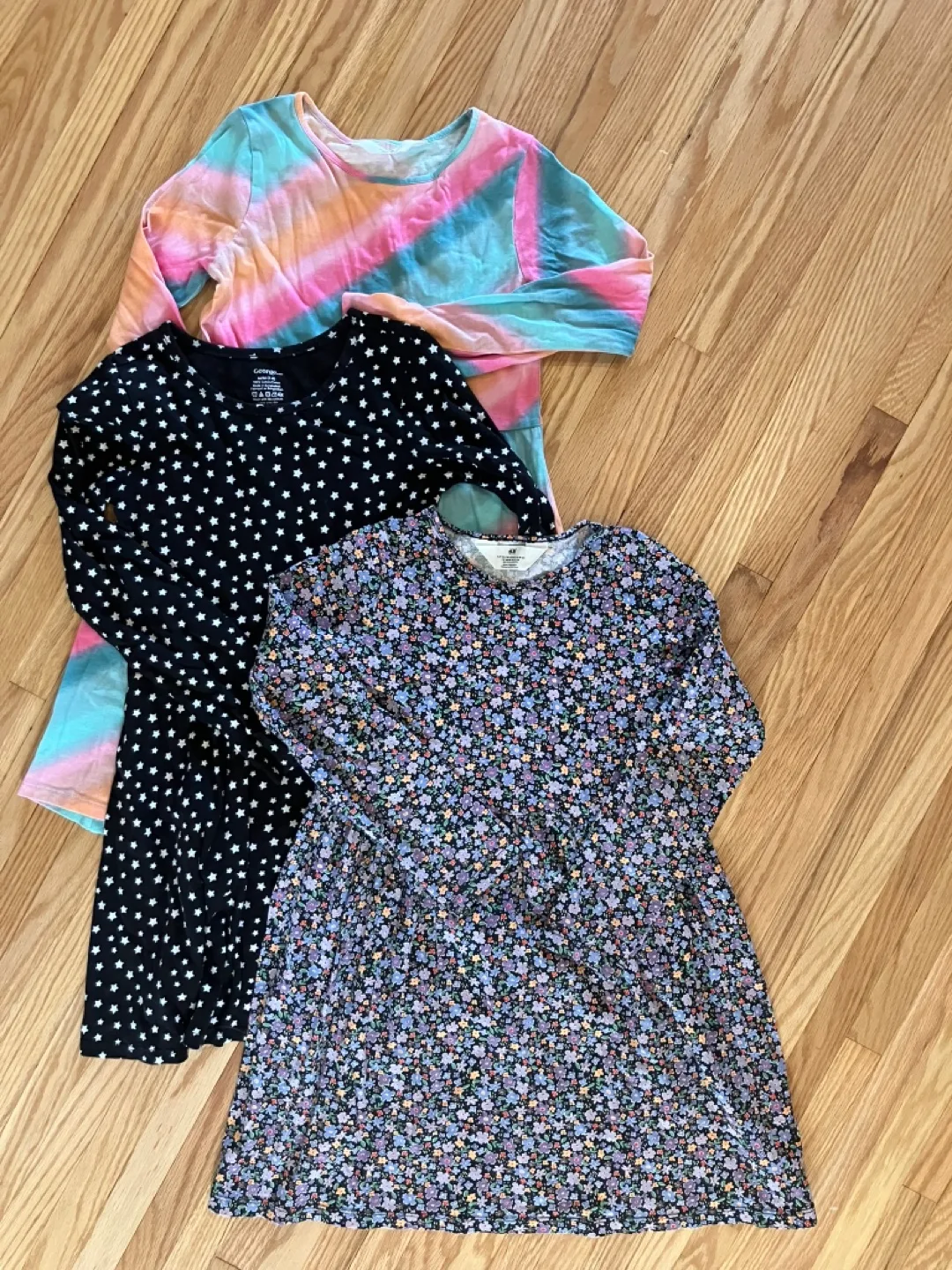 Girl’s Long Sleeve Dresses Set of 3 - Size 8-10 thumbnail