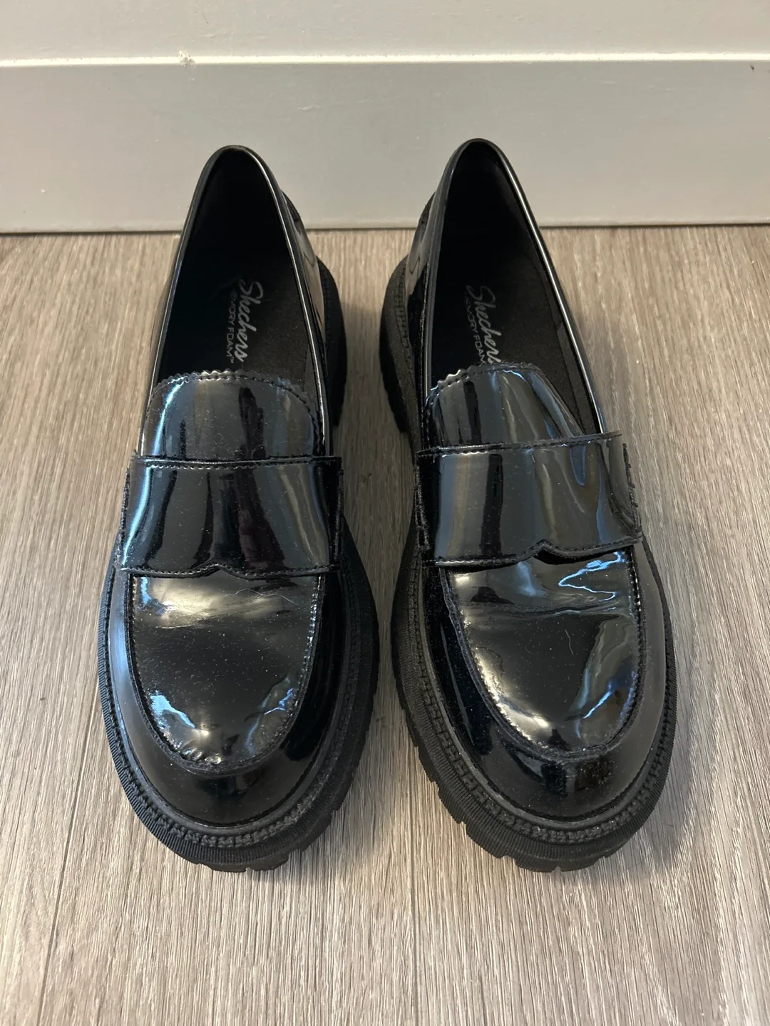 Black Patent Leather Loafers thumbnail
