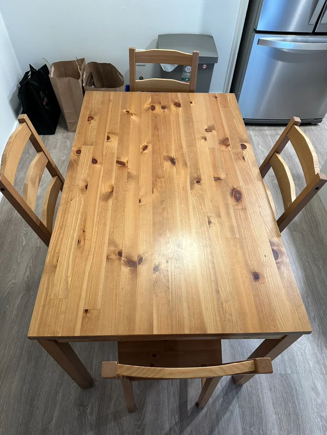 IKEA Dining Table and 4 Chairs image indicator(4)