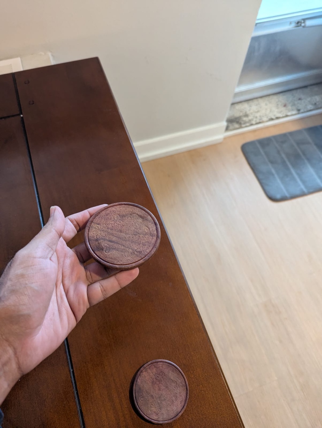 Wooden Coasters Set of 5 - photo 2