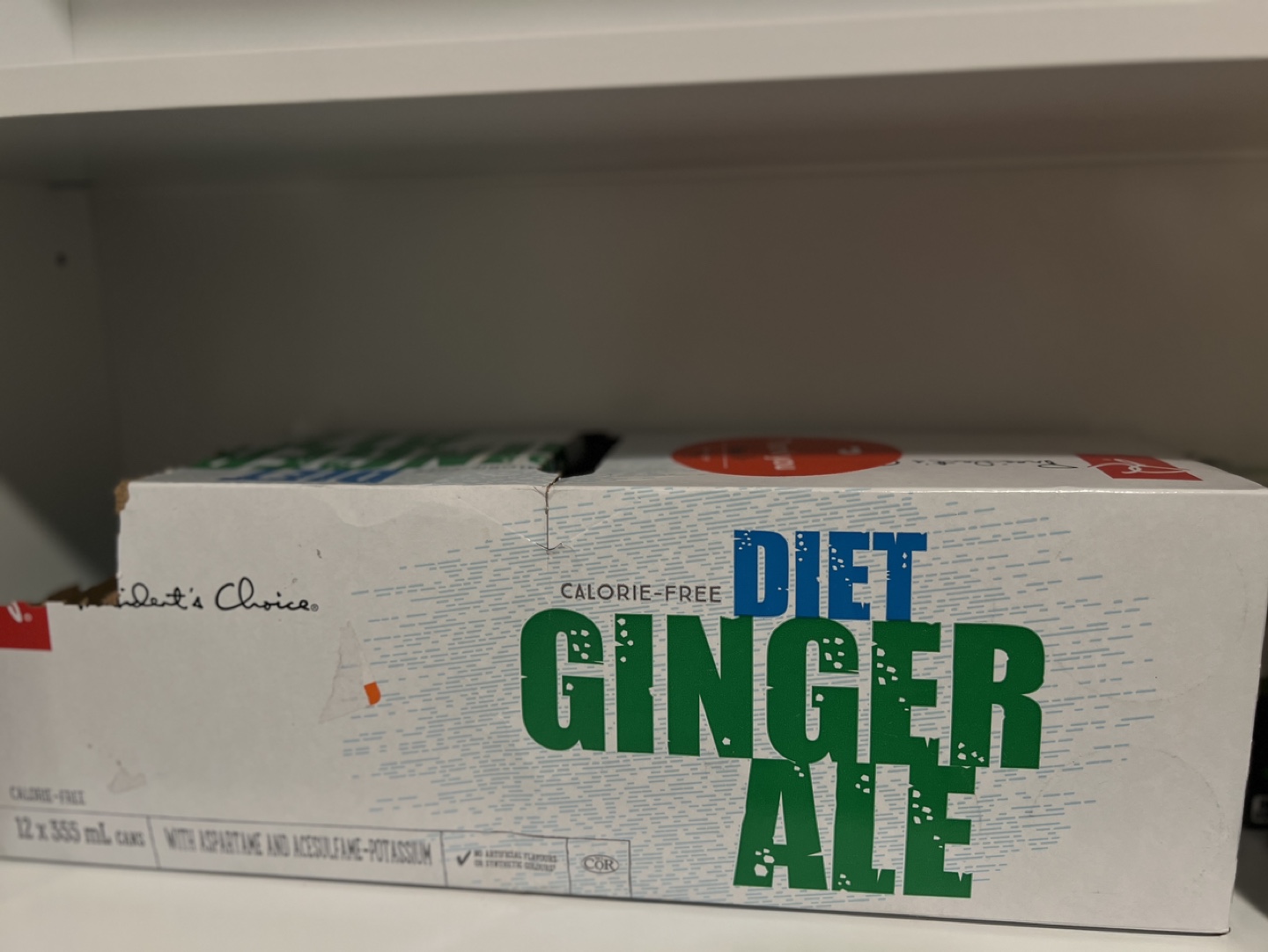 Diet Ginger Ale 6 cans
