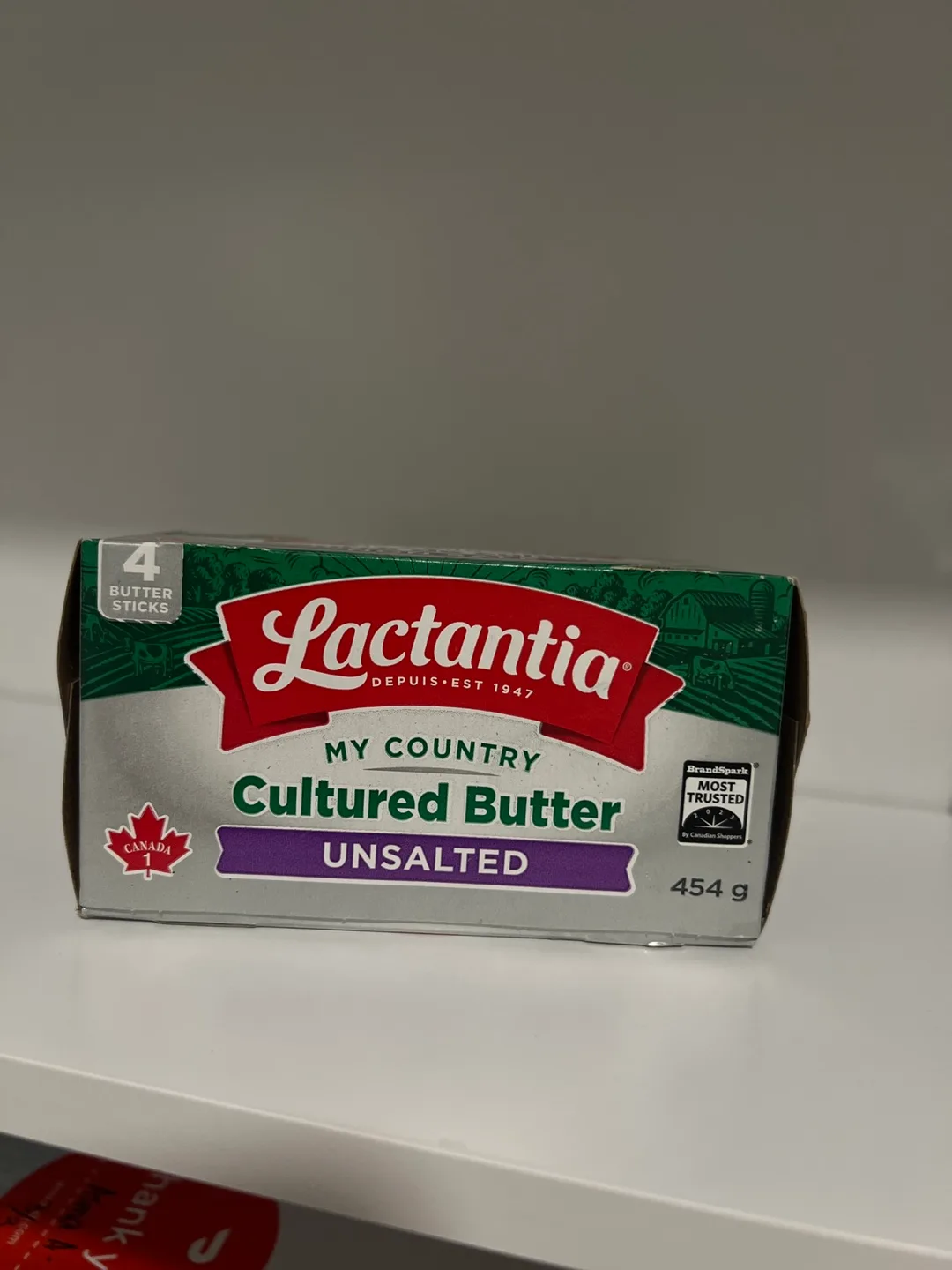 Lactantia My Country Cultured Butter Unsalted thumbnail
