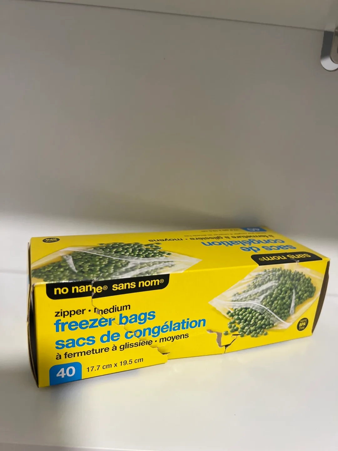 No Name Zipper Freezer Bags - Medium thumbnail