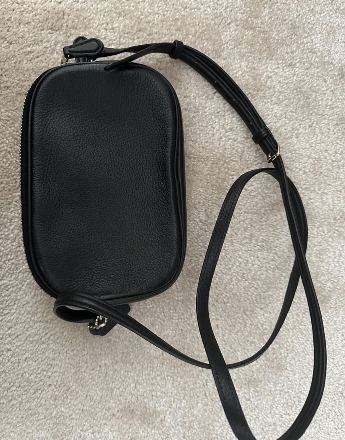 Coach Black Leather Crossbody Bag - photo 2