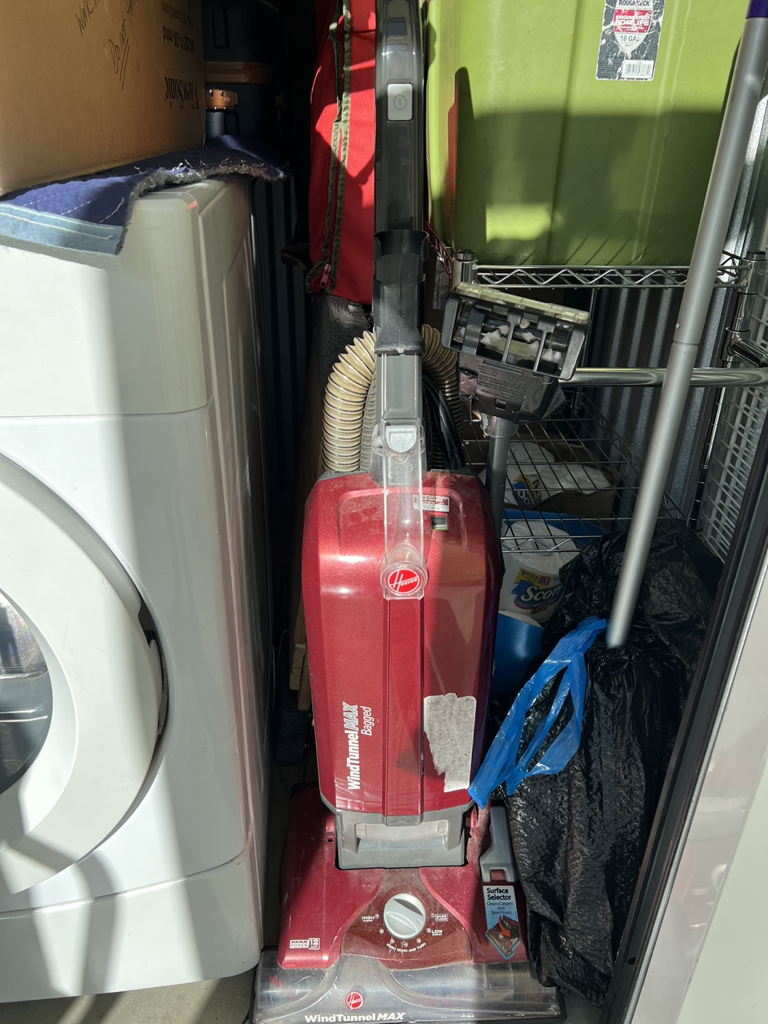 Hoover WindTunnel Max Bagged Upright Vacuum - photo 2