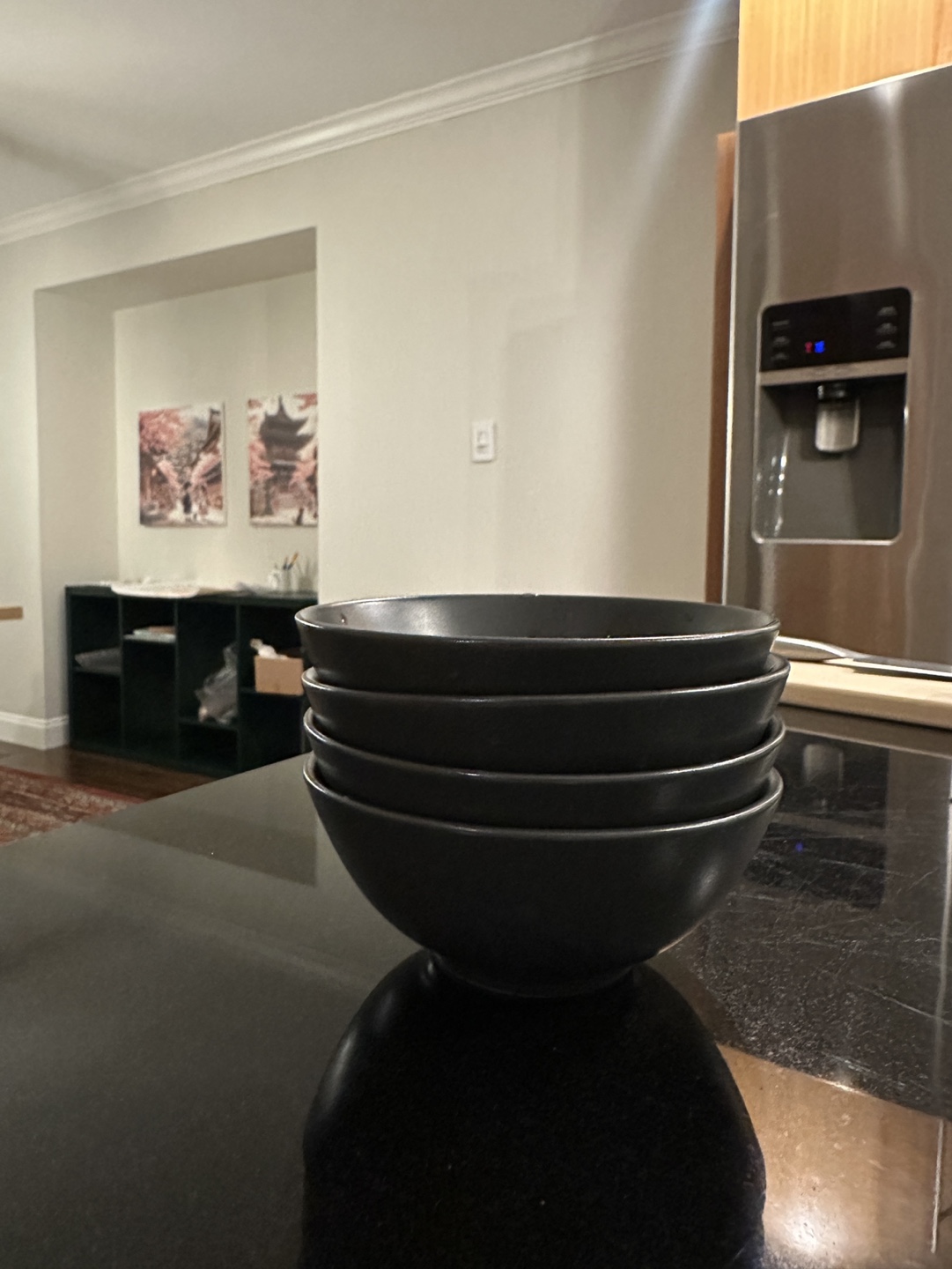 Set of 4 Black Bowls - photo 2