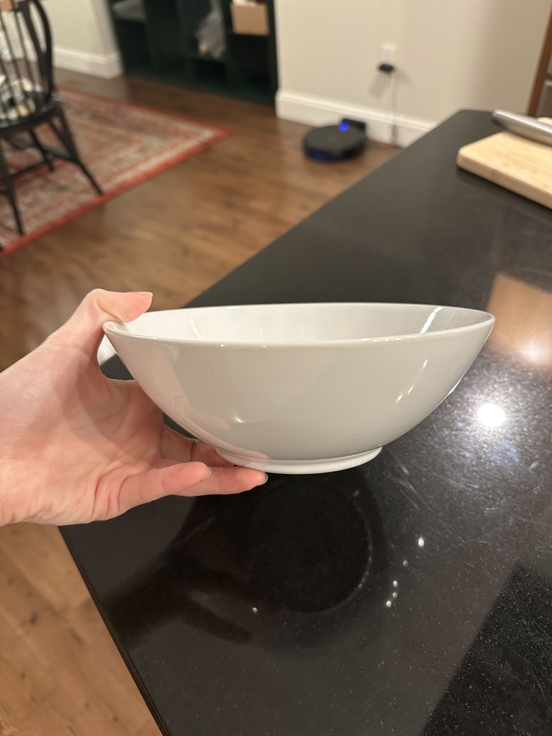 White Ceramic Bowl