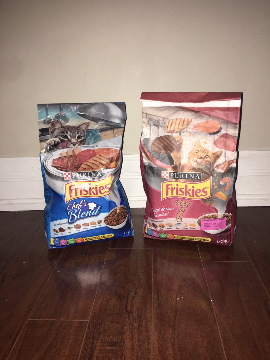 Purina Friskies Cat Food - 2 Bags