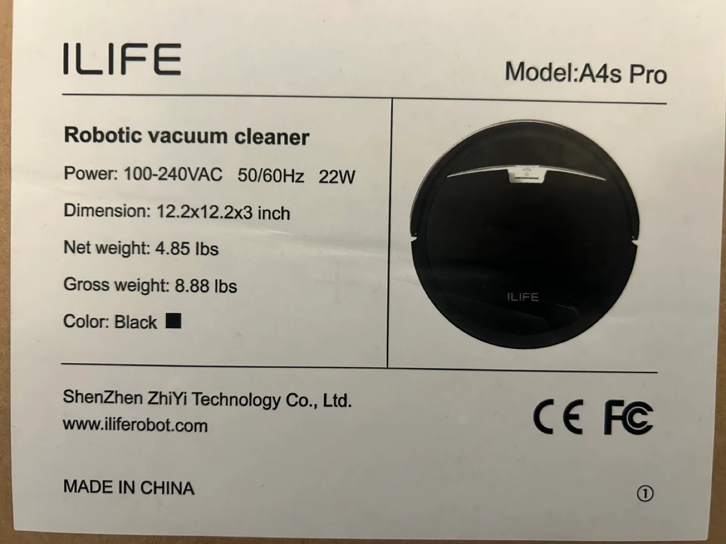 ILIFE A4s Pro Robot Vacuum Cleaner image indicator(2)