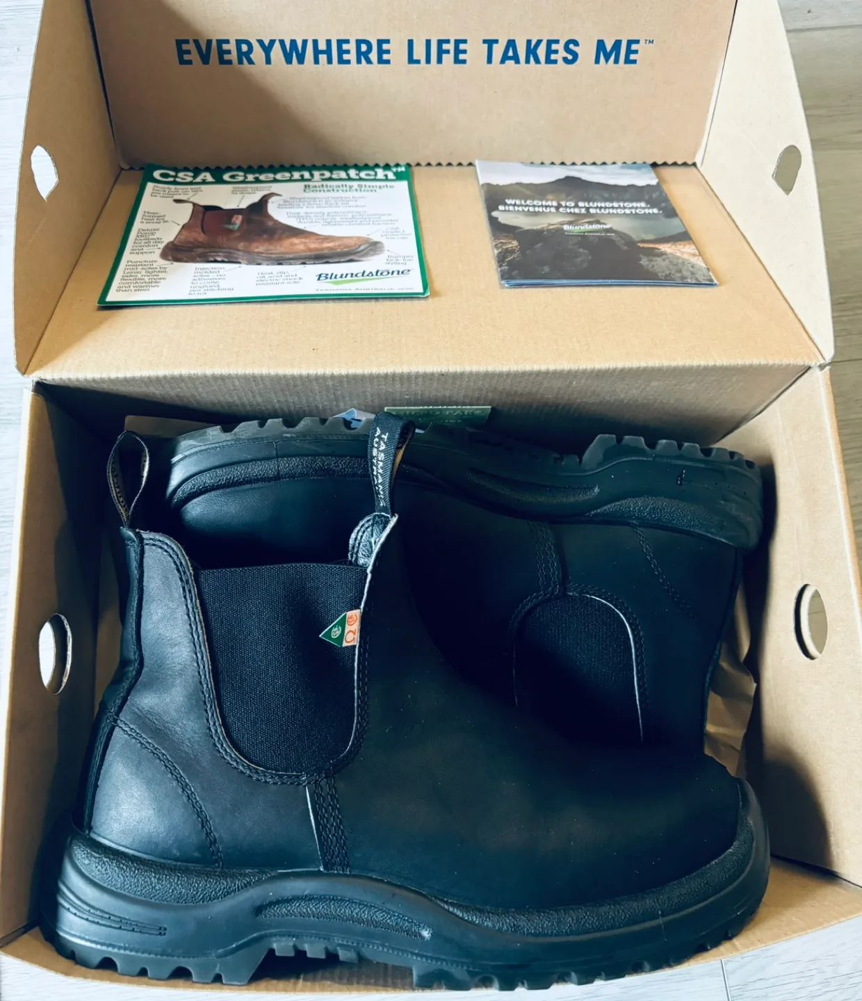 Blundstone Boots steel toe  (us8.5) image indicator(3)