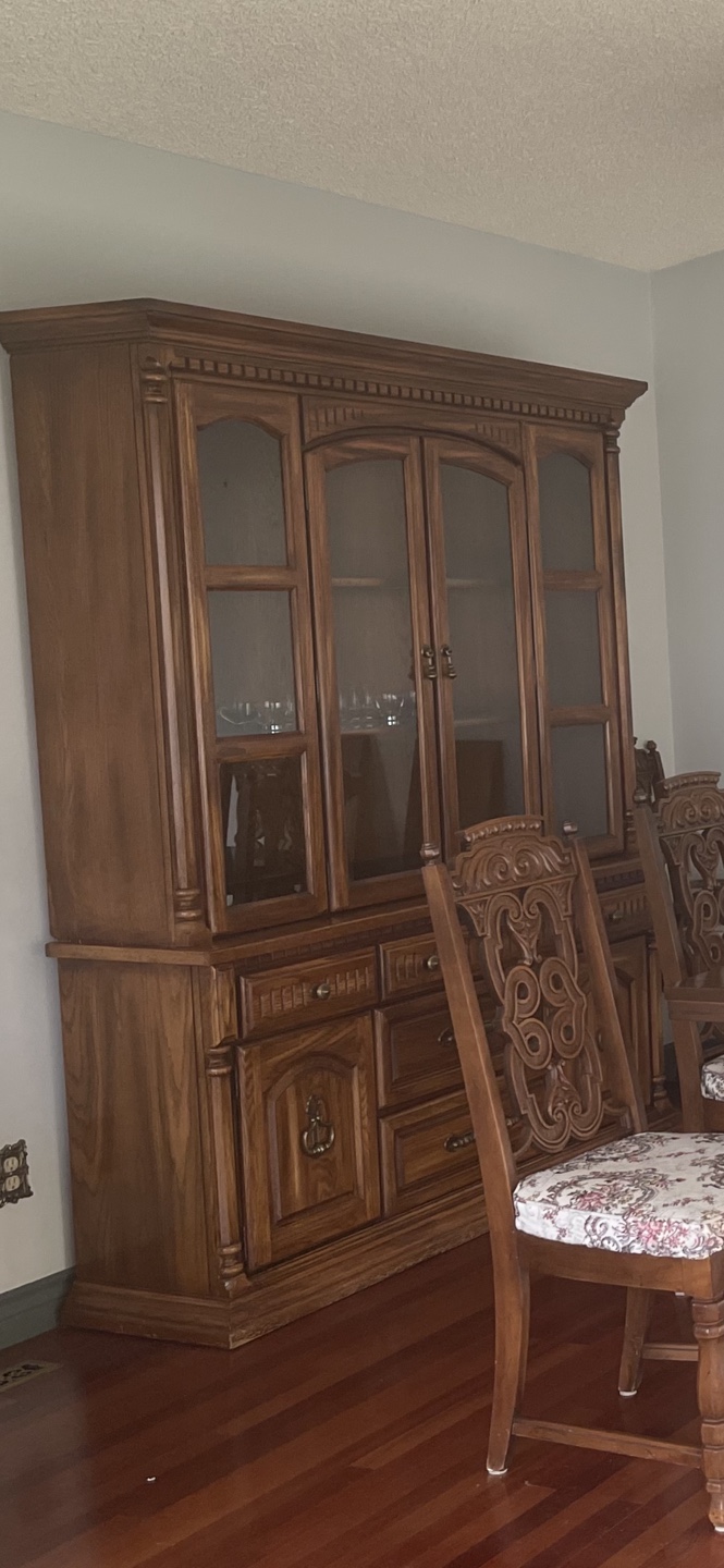 Solid Wood China Cabinet - photo 2