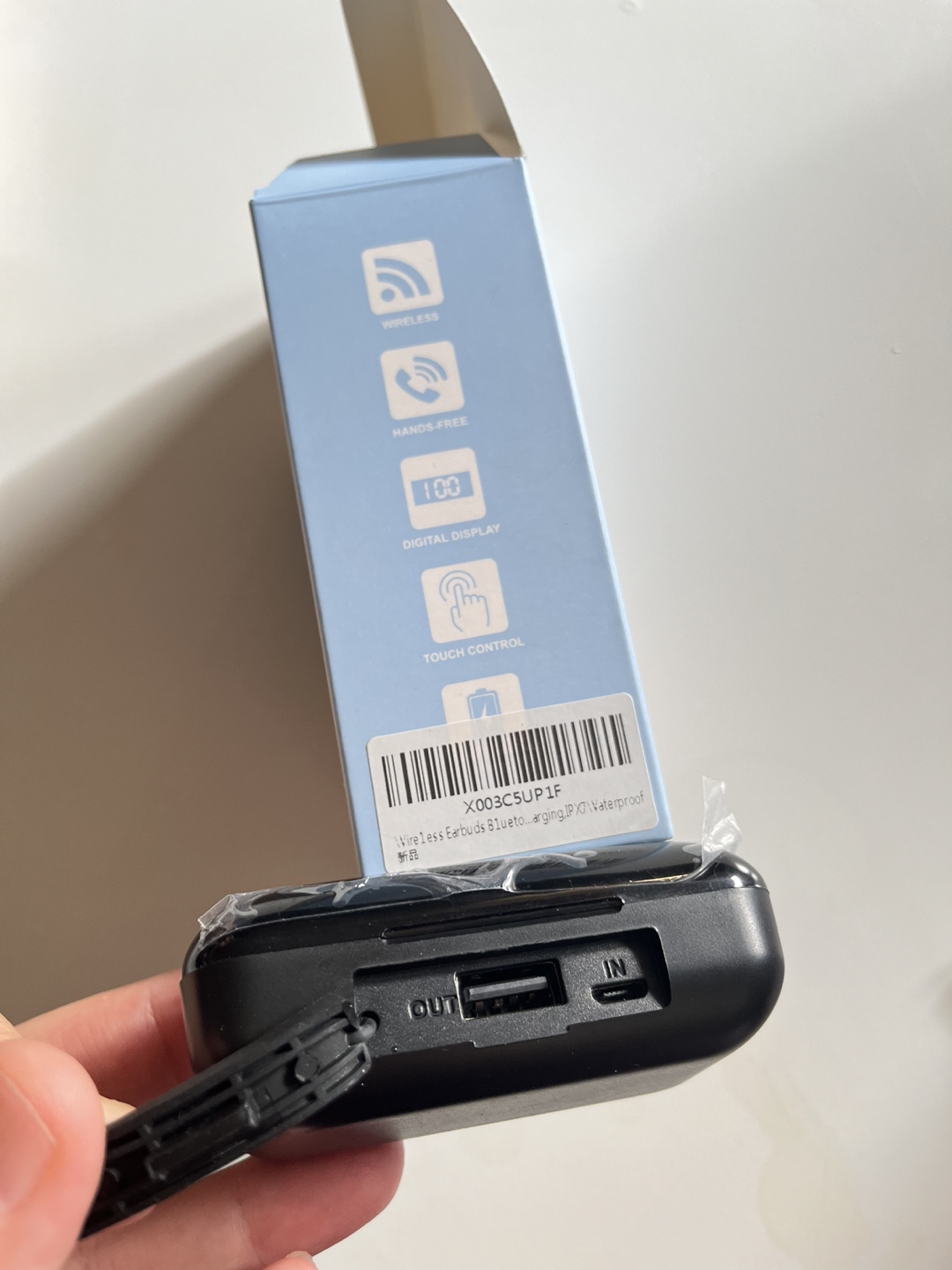 Wireless Earbuds with LED Display and Power Bank - photo 3