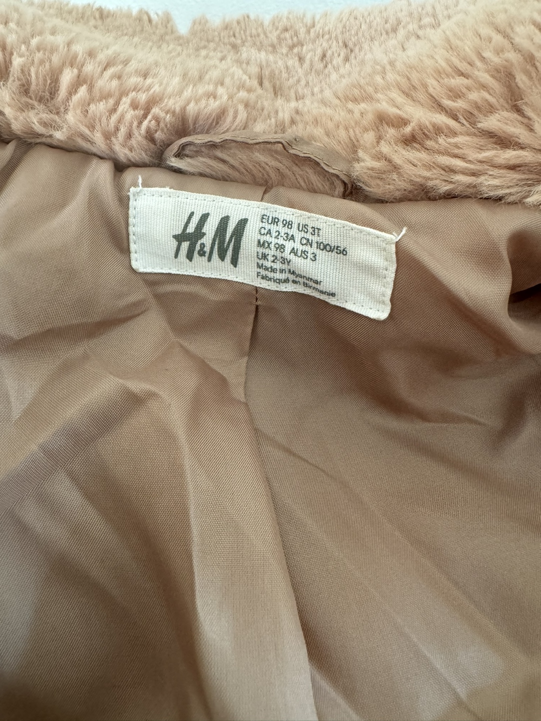 H&M Teddy Bear Coat - photo 2