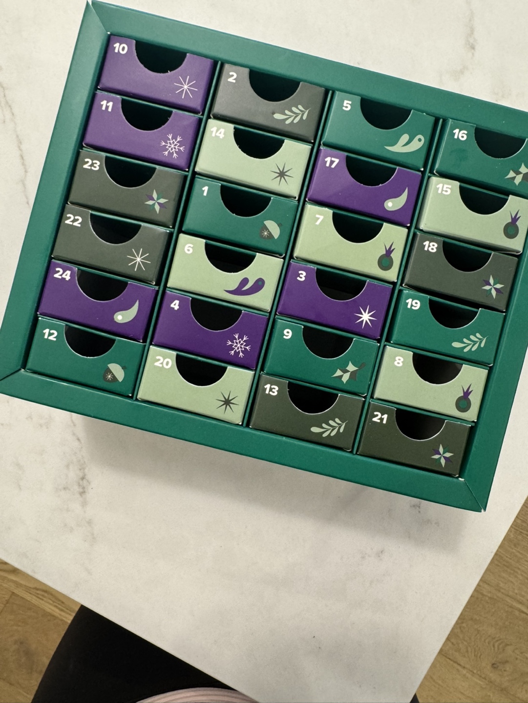 Empty Advent Calendar