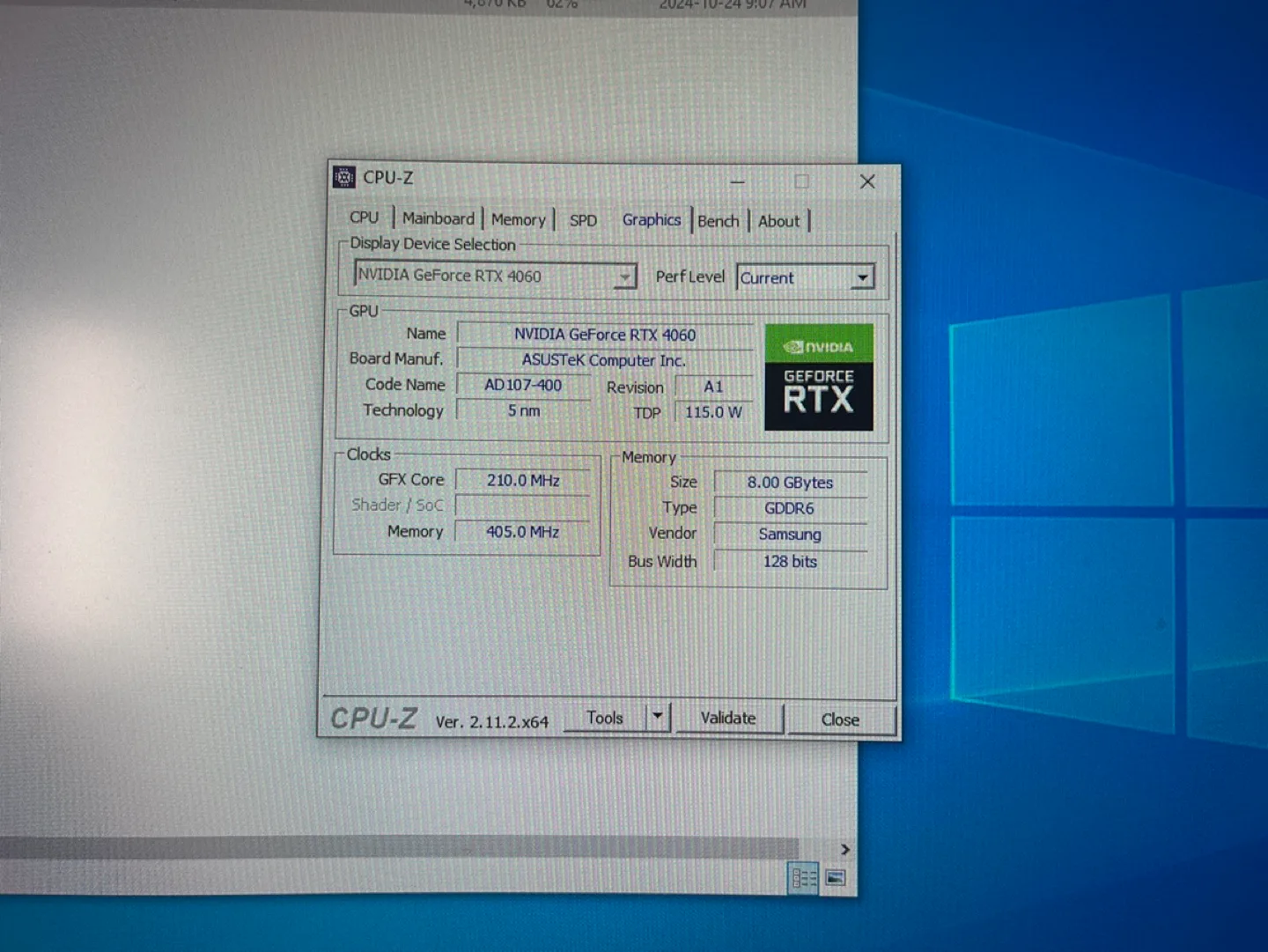 ASUS GeForce RTX 4060 Dual OC 8GB GDDR6 Graphics Card image indicator(3)