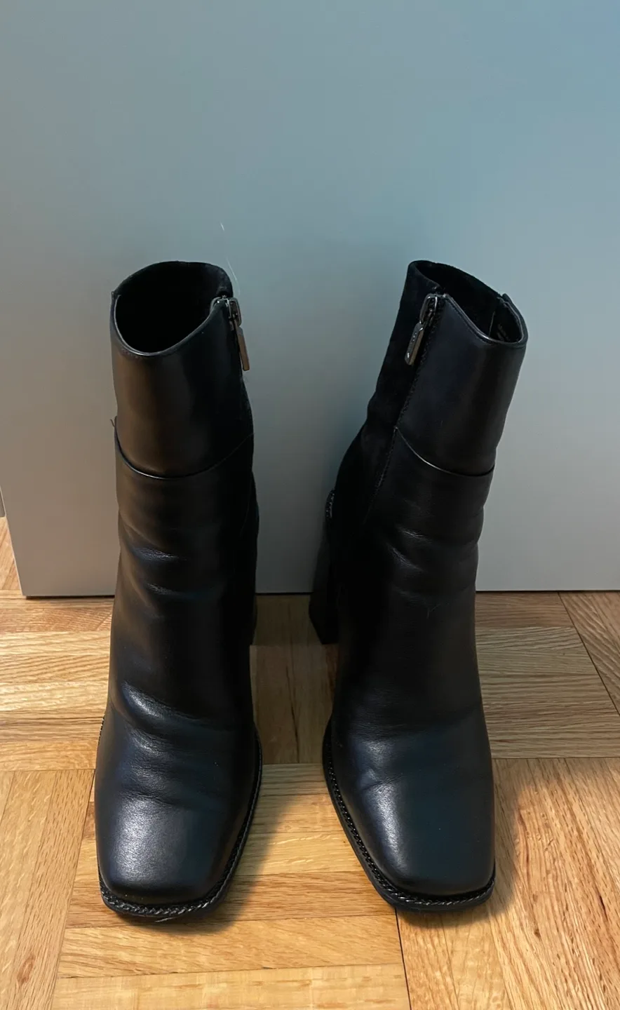 Black Ankle Boots Size 7 image indicator(5)