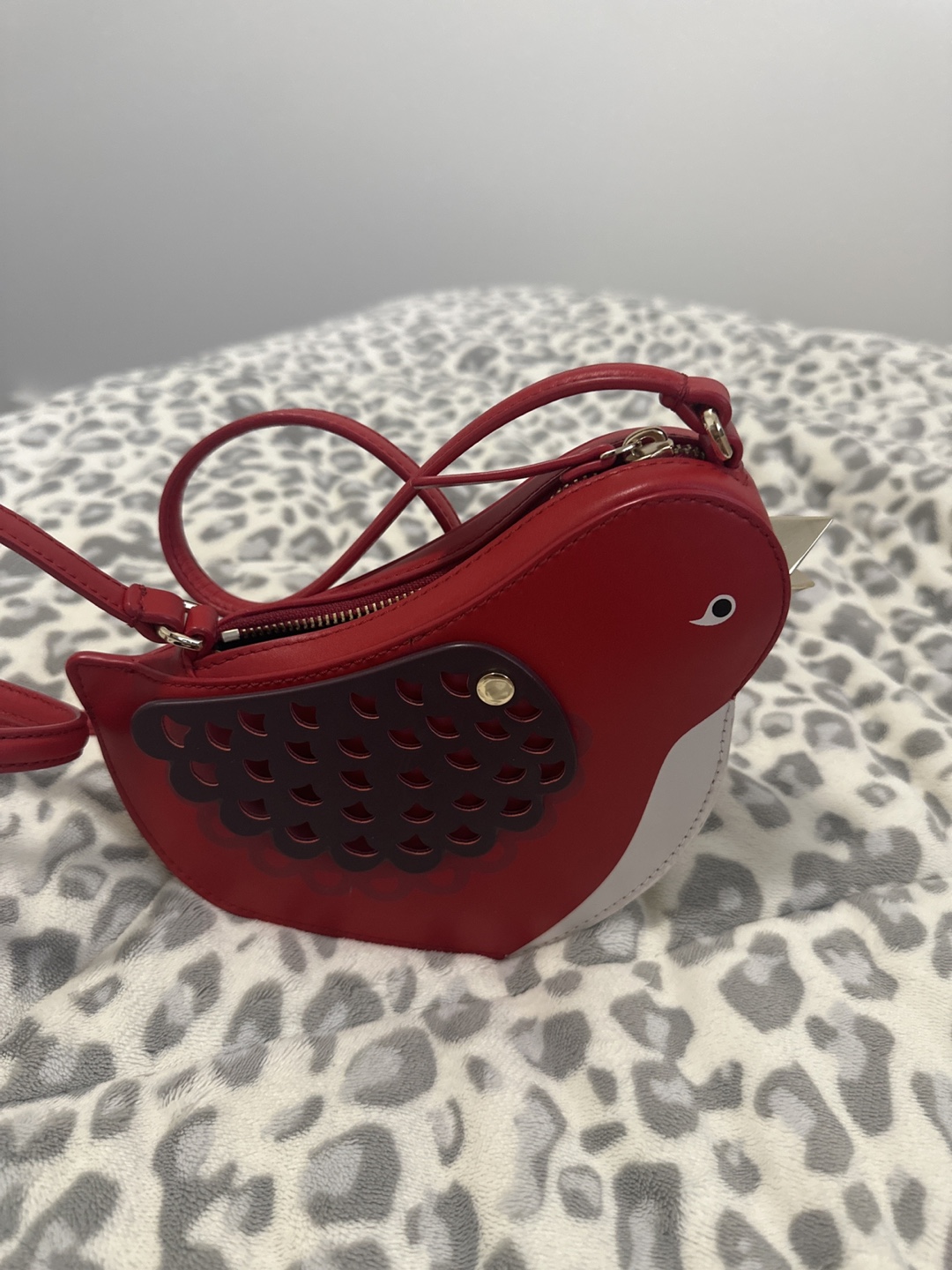 Kate Spade Red Bird Crossbody Bag