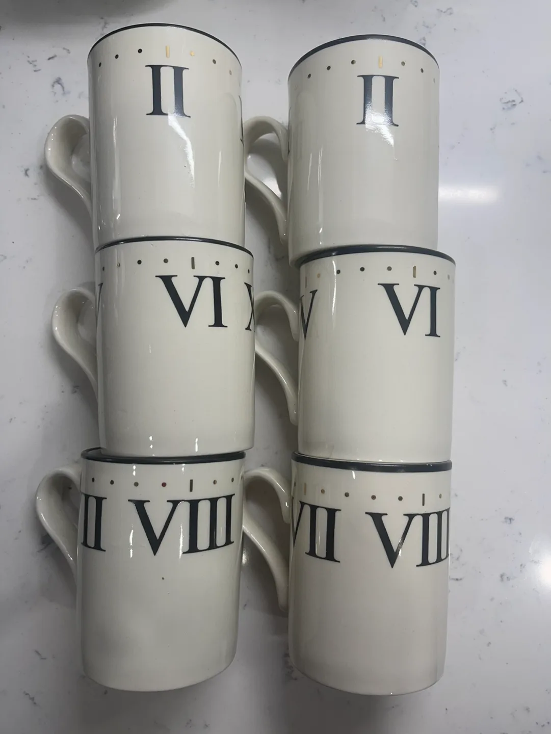 Vintage Arthur Wood Set of 6 Mugs image indicator(3)