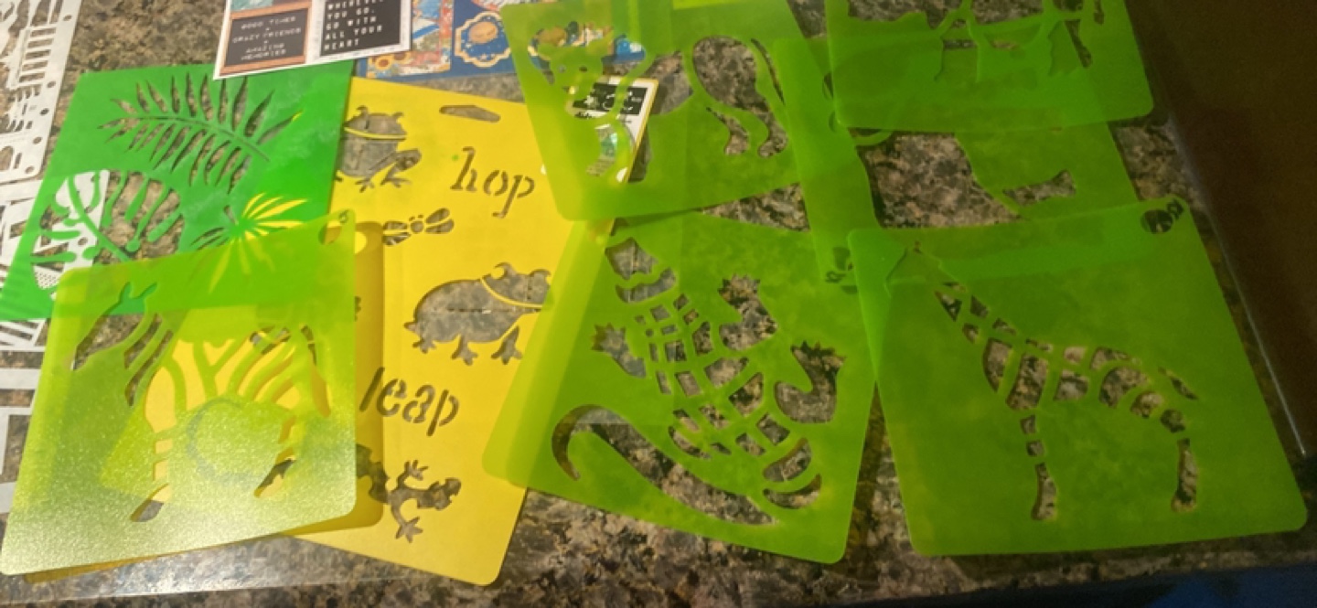 Craft Stencils and Stickers - photo 5
