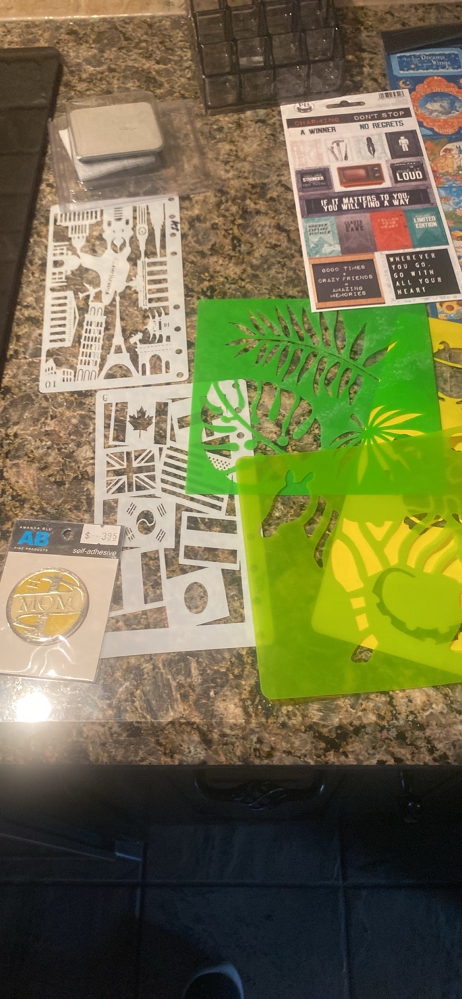 Craft Stencils and Stickers - photo 4